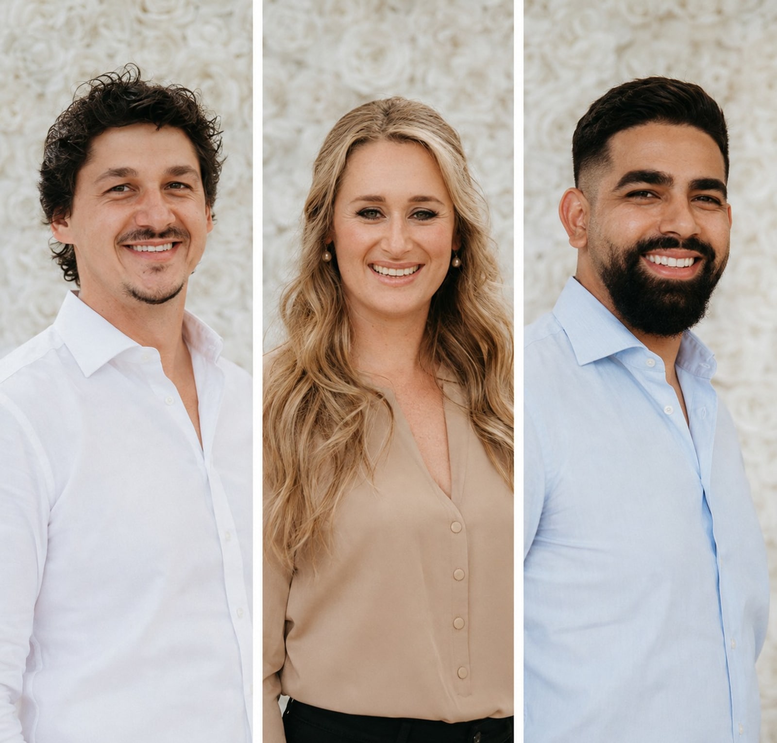 Il team I-WIN: Mirza Cehaic, Camilla Brandstetter e Anil Gaba